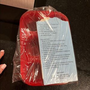 silicone cupcake with  Instruction Card
